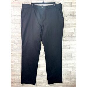 2/$30 George Khaki Chino Dress Pants Men's Preppy Black Regular Fit Size 40X32